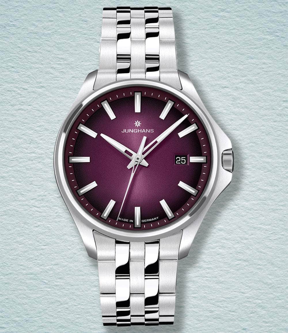 Junghans Watch Purple Meister S Quartz 35mm - Preorder