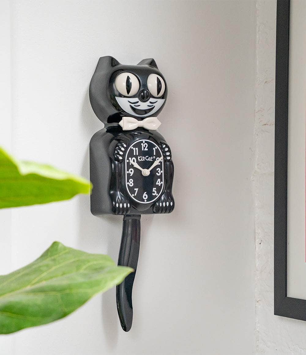 The Iconic Wall Clock - the California Clock Company Kit-Cat Klock ...