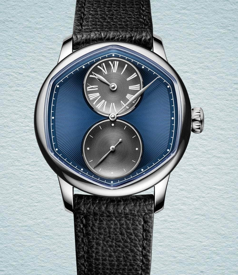 Louis Erard Watch Blue Le Regulateur Louis Erard x Cedric Johner