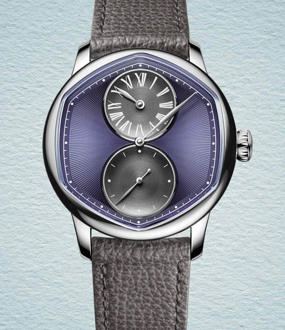 Louis Erard Watch Purple Le Regulateur Louis Erard x Cedric Johner