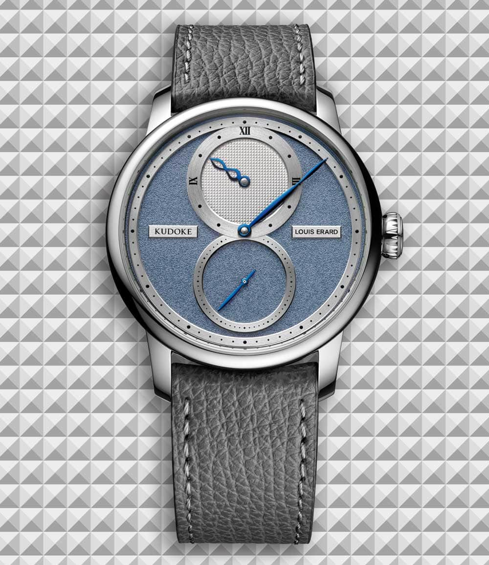 Louis Erard Watch Blue Louis Erard x Kudoke La Regulateur