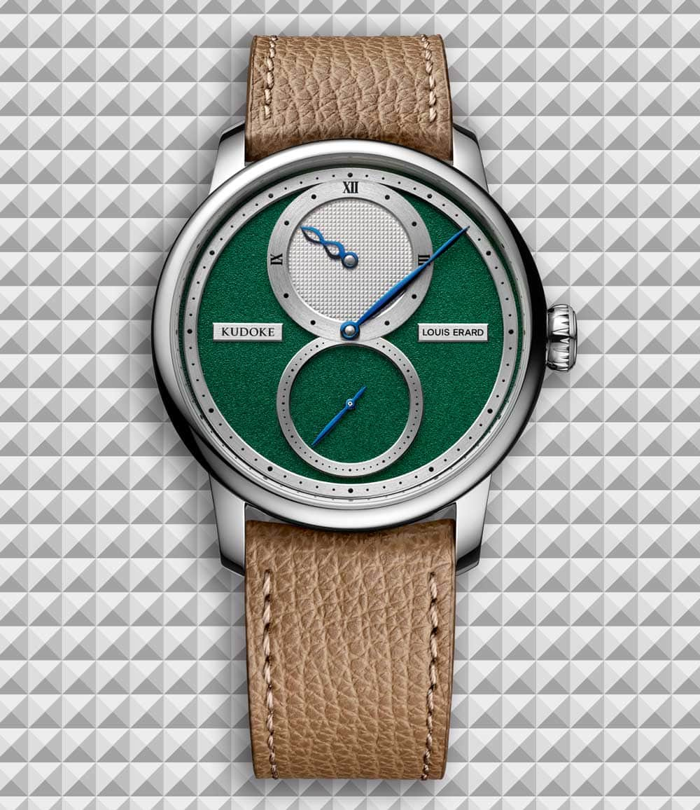 Louis Erard Watch Green Louis Erard x Kudoke La Regulateur