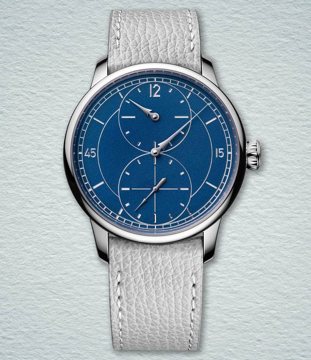 Louis Erard Watch Bleu Le Régulateur Gravé