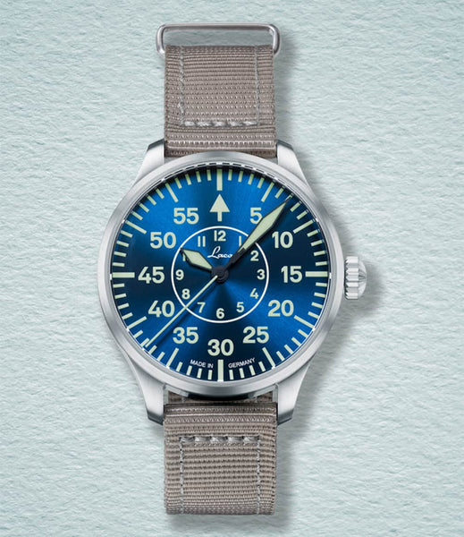Aachen Blaue Stunde 39 | Blue Dial Watch – Windup Watch Shop