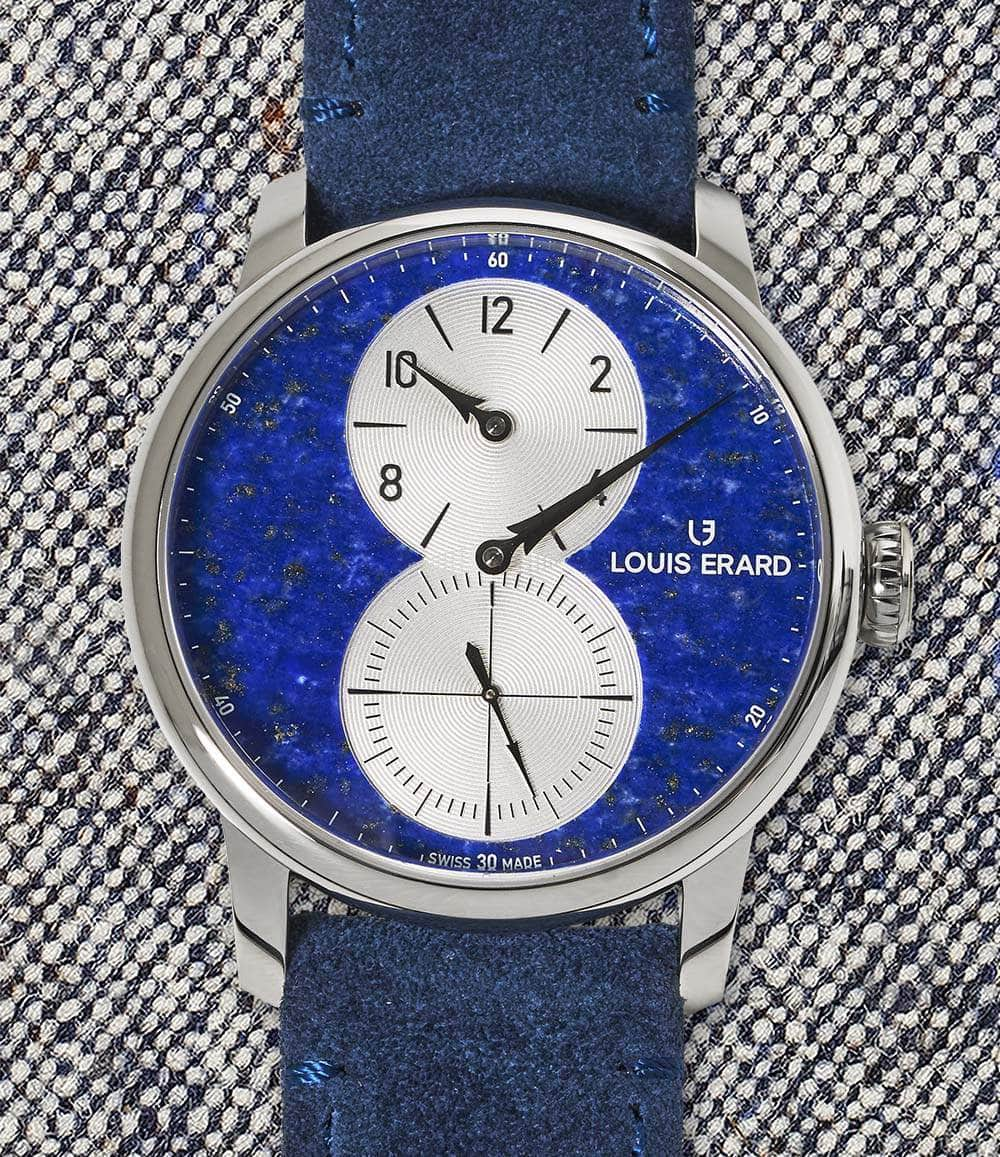 Louis Erard Watch Lapis-Lazuli Excellence Regulateur Lapis-Lazuli