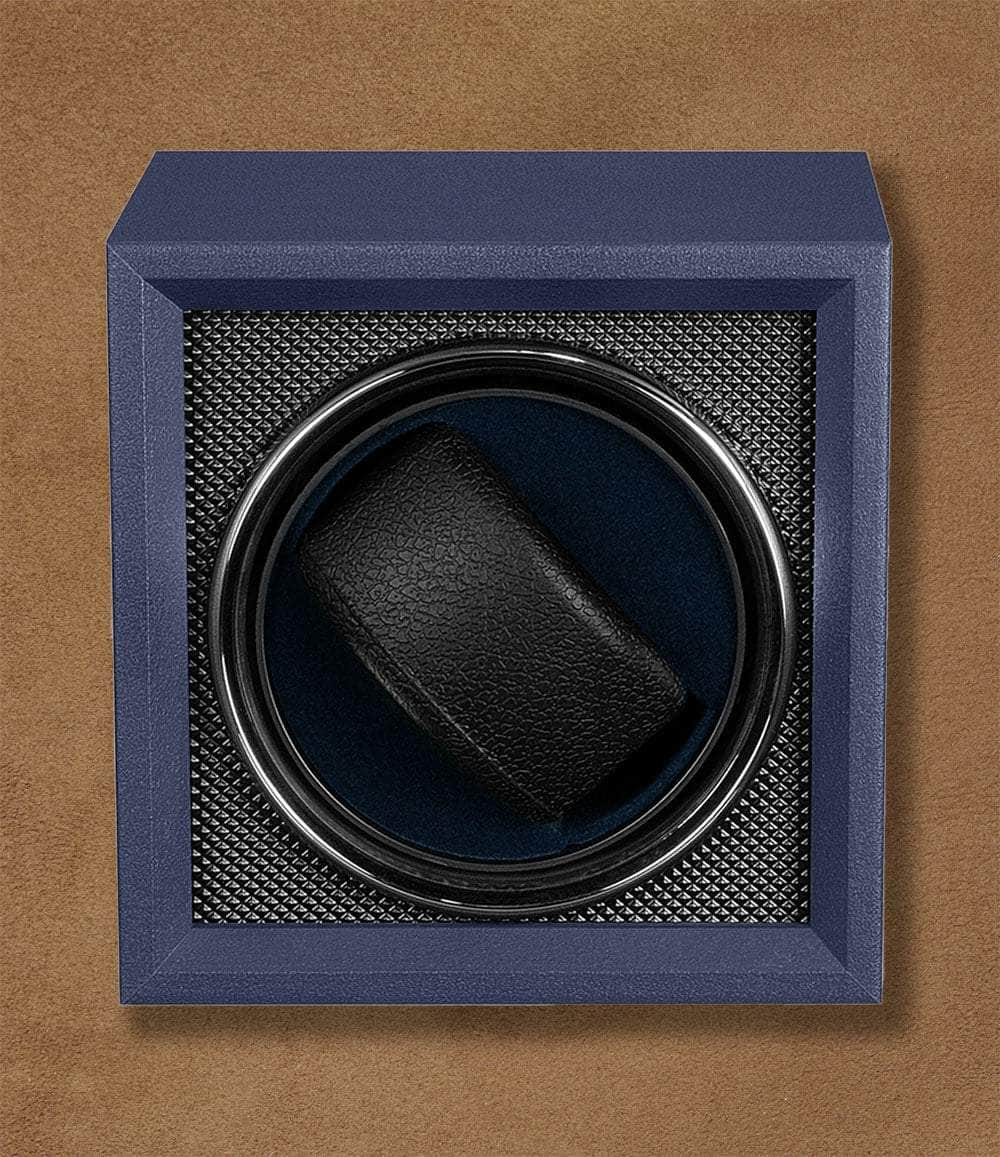 Mainspring London Accessory Royal Blue Guardian Single-Slot Watch Winder