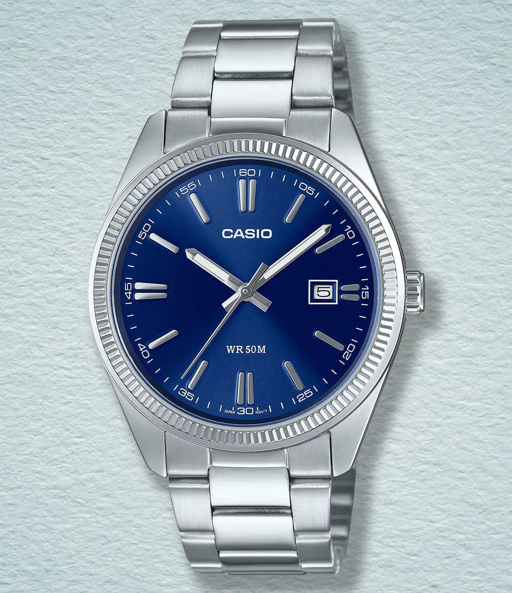 Casio Watch Blue MTP‑1302D‑Series