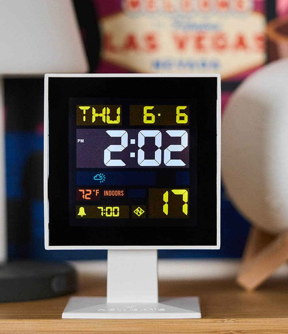 Newgate Clock Monolith LCD Alarm