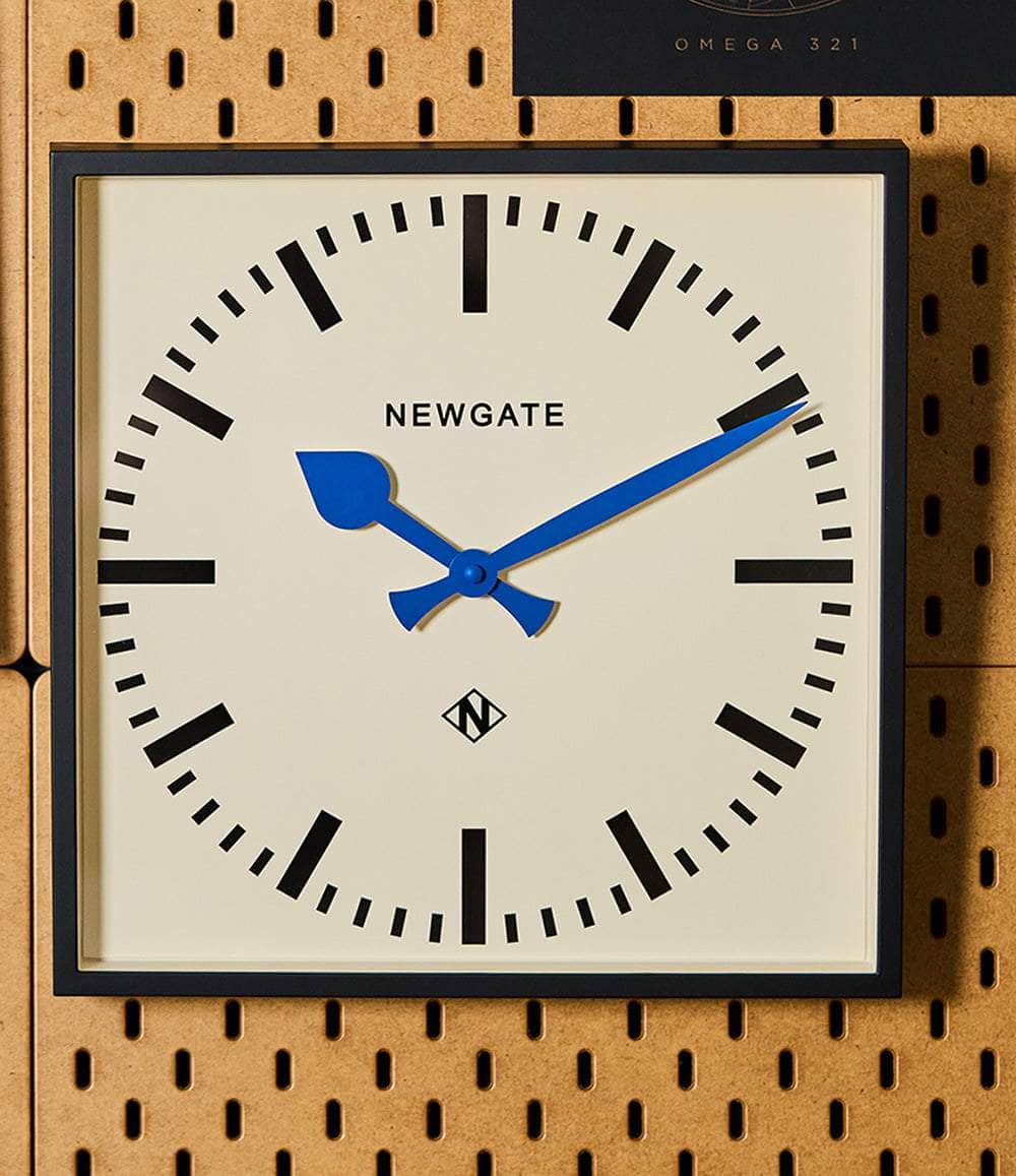 Newgate Clock Blue Railway Number Five