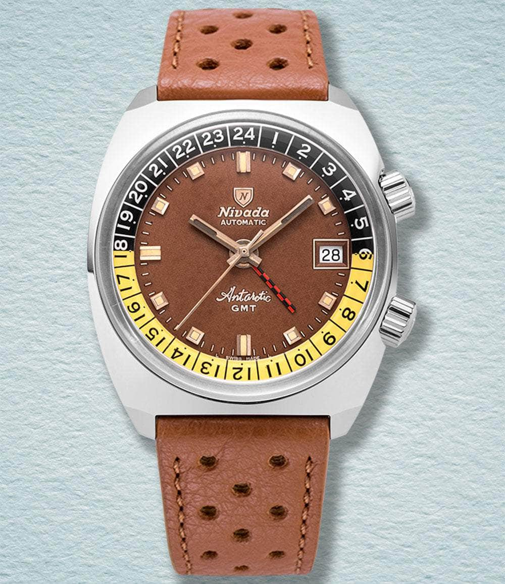 Nivada Grenchen Watch Tropic Antarctic GMT