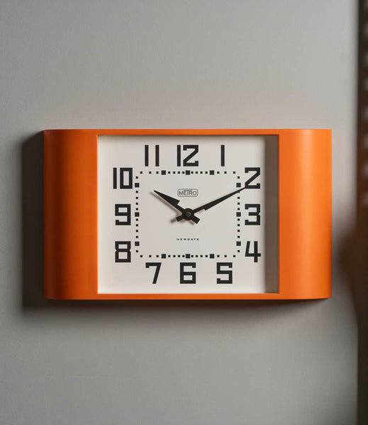Newgate Metro Wall Clock – Windup Watch Shop