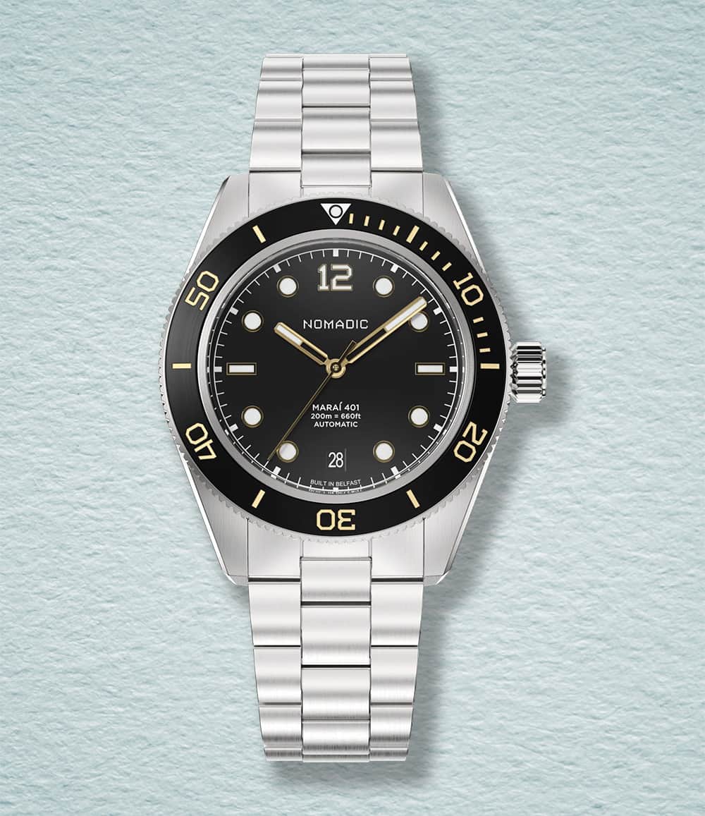 Nomadic Watch Classic Black And Gold Marai (2026 Edition)