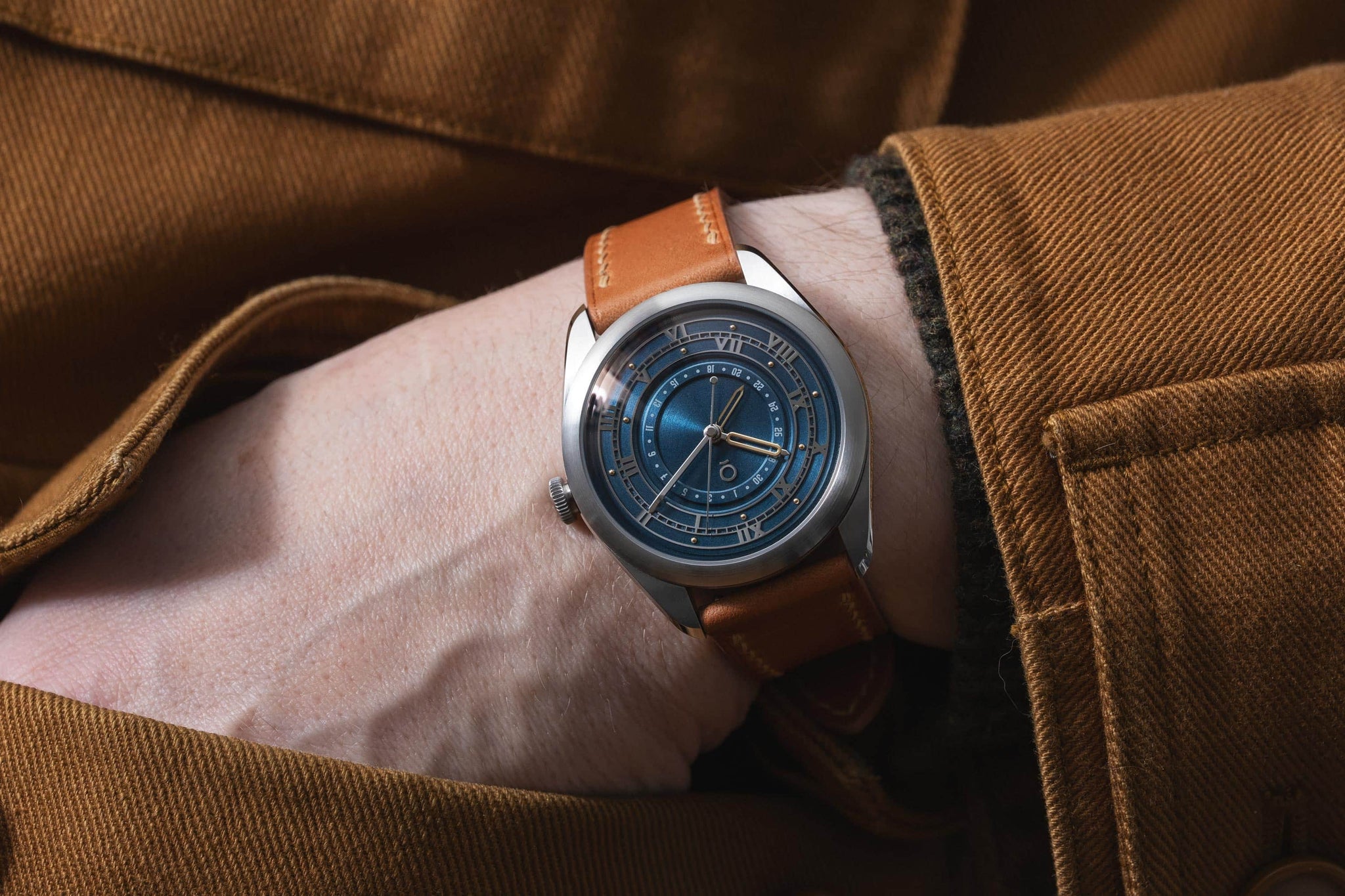 OraOrea Watch Coriolis Pointer Date - Venetus Teal