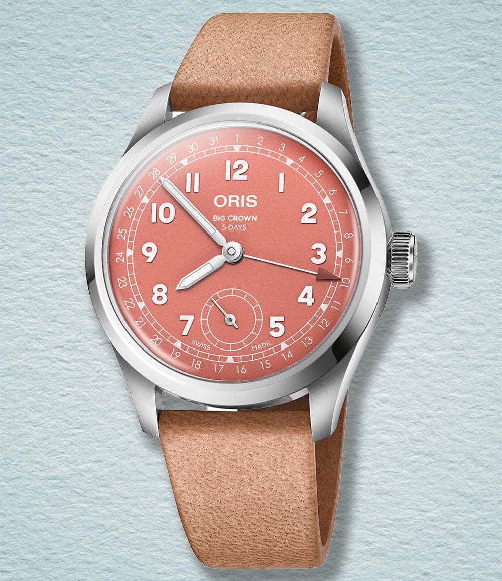 Oris Watch Terracotta / Leather Big Crown Pointer Date Calibre 403 (2025)