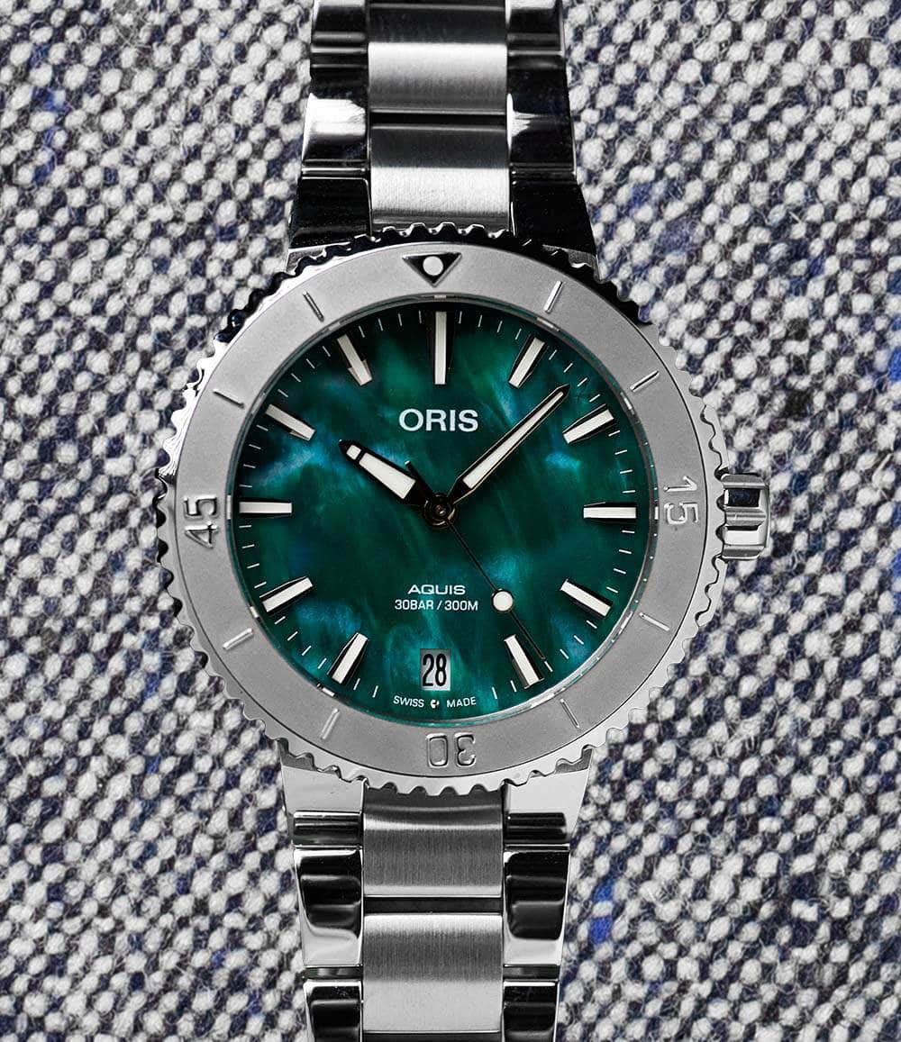 Oris Watch 36.5mm Aquis x Bracenet