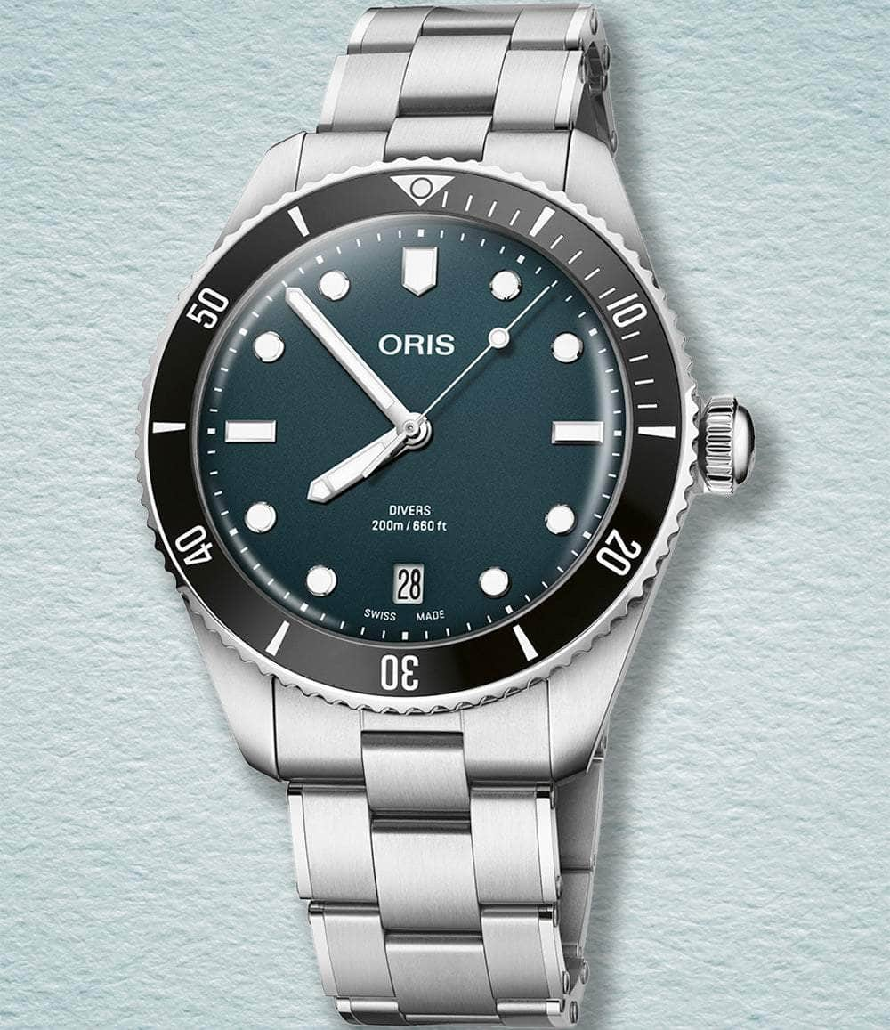 Oris Watch Blue Divers Date