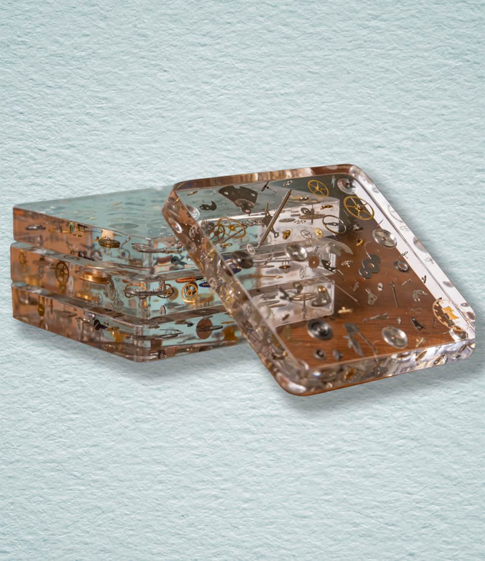 PhillyWatchGuy Accessory Coasters Captured Time³