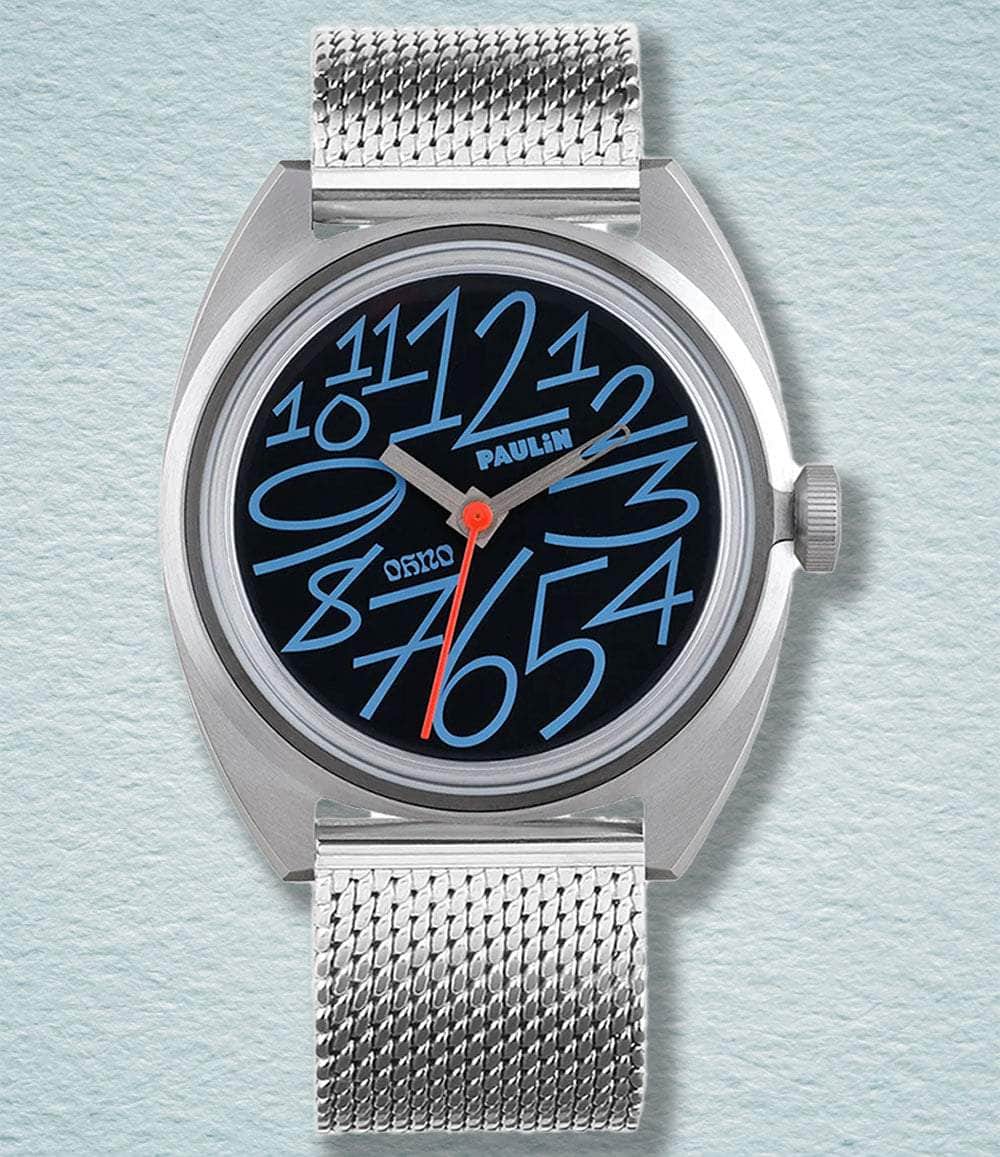 Paulin Watch Blue Paulin × OH no “Oh No” Automatic Collection
