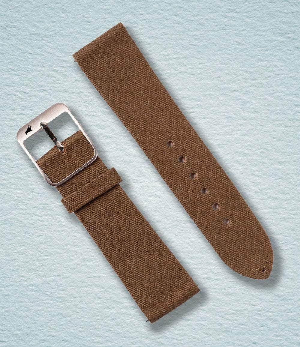 RSM Strap Pine Khaki / 20mm Fine Canvas Strap