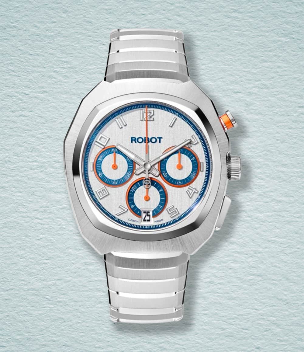 ROBOT Watch Silver ROBOT Robotic One Chronograph Watches