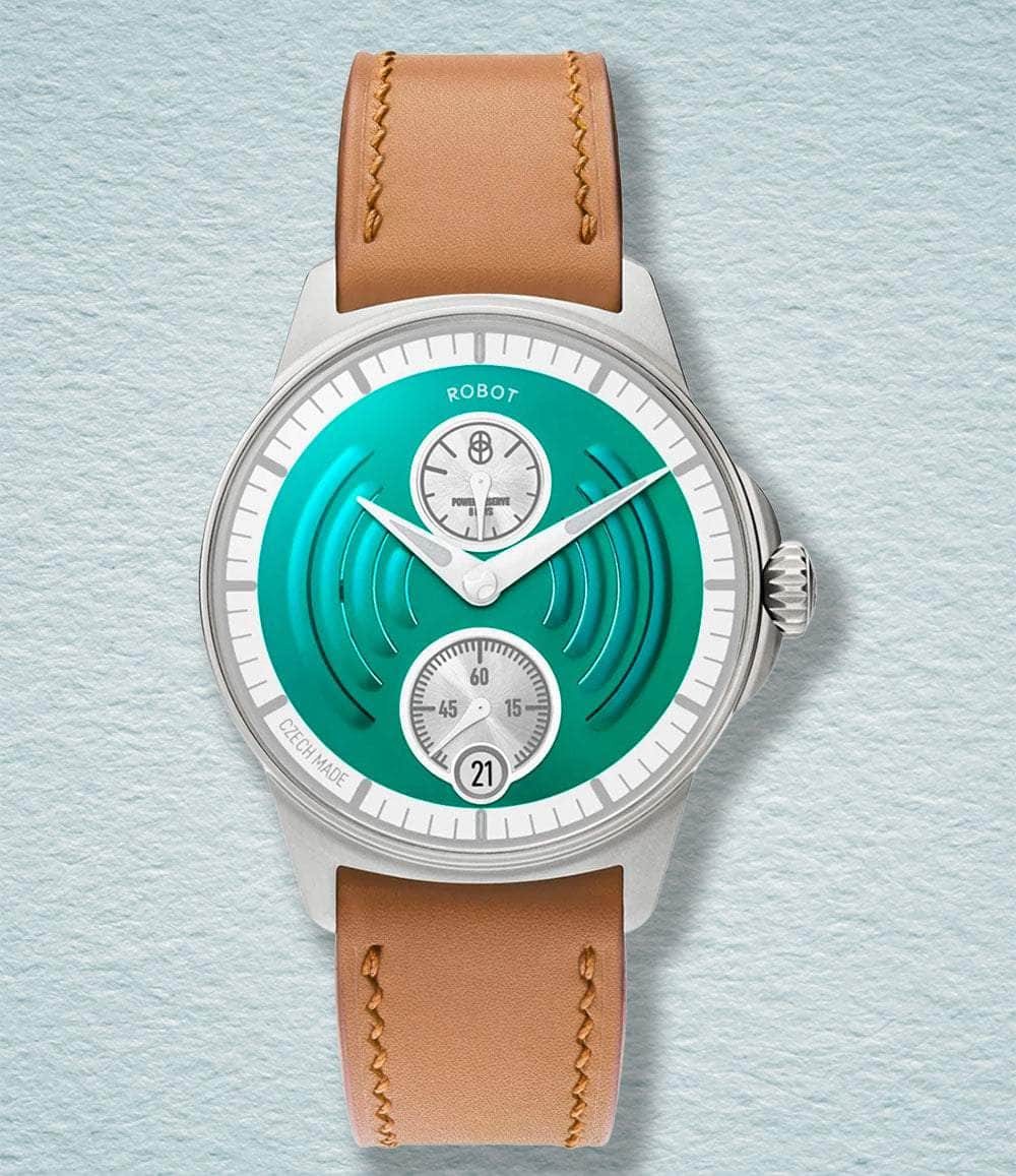ROBOT Watch Titanium Green AERODYNAMIC