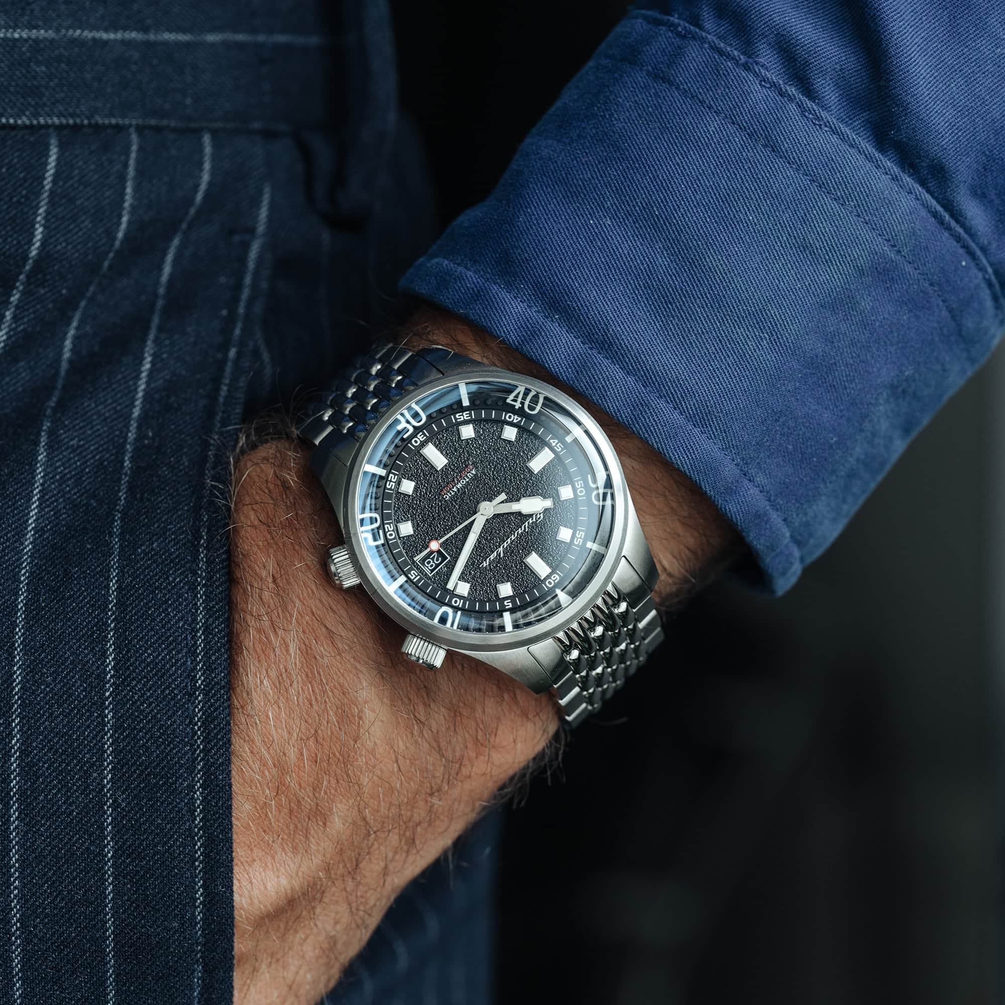 Spinnaker WATCHES Bradner Automatic Petrol Black