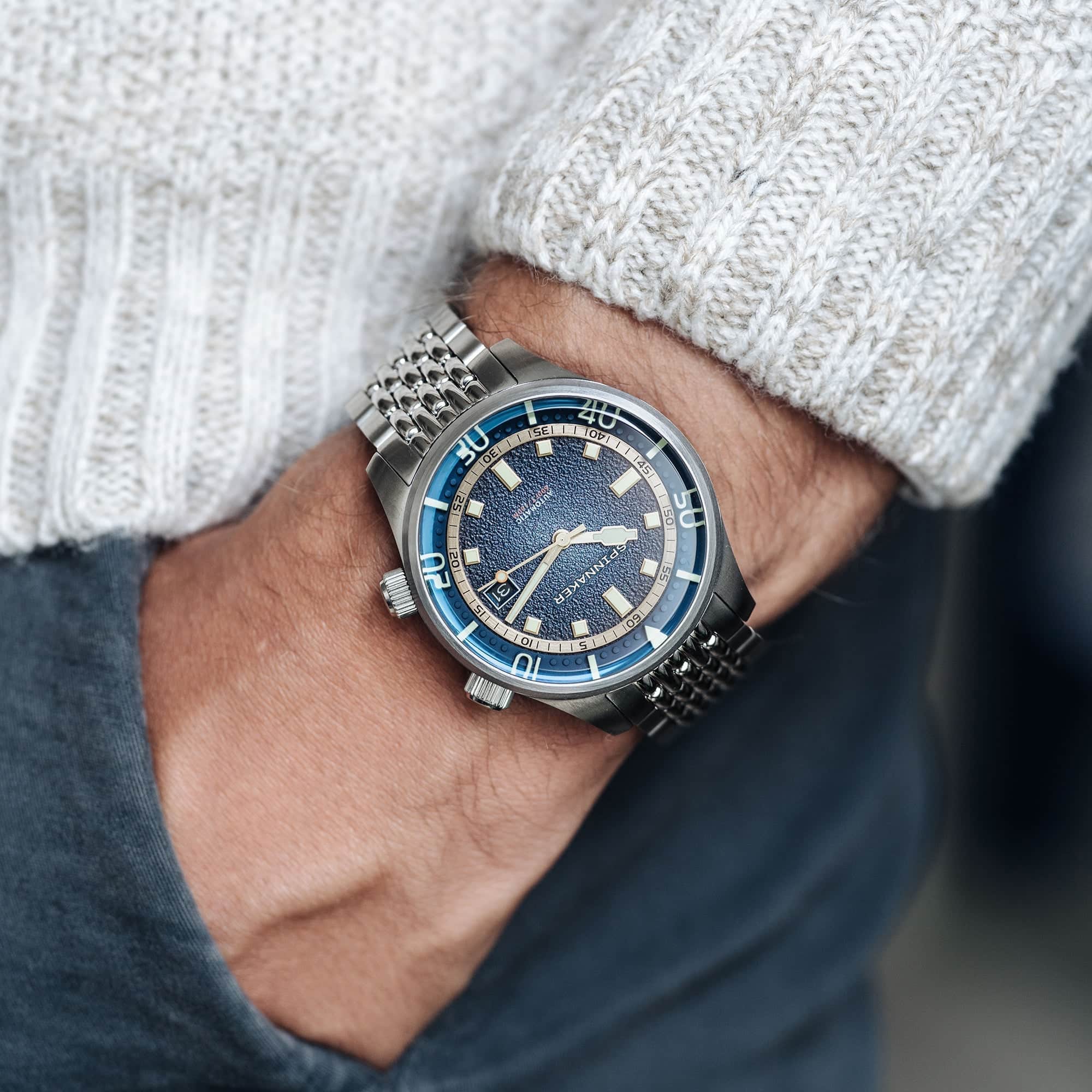 Spinnaker WATCHES Bradner Automatic Pacific Blue