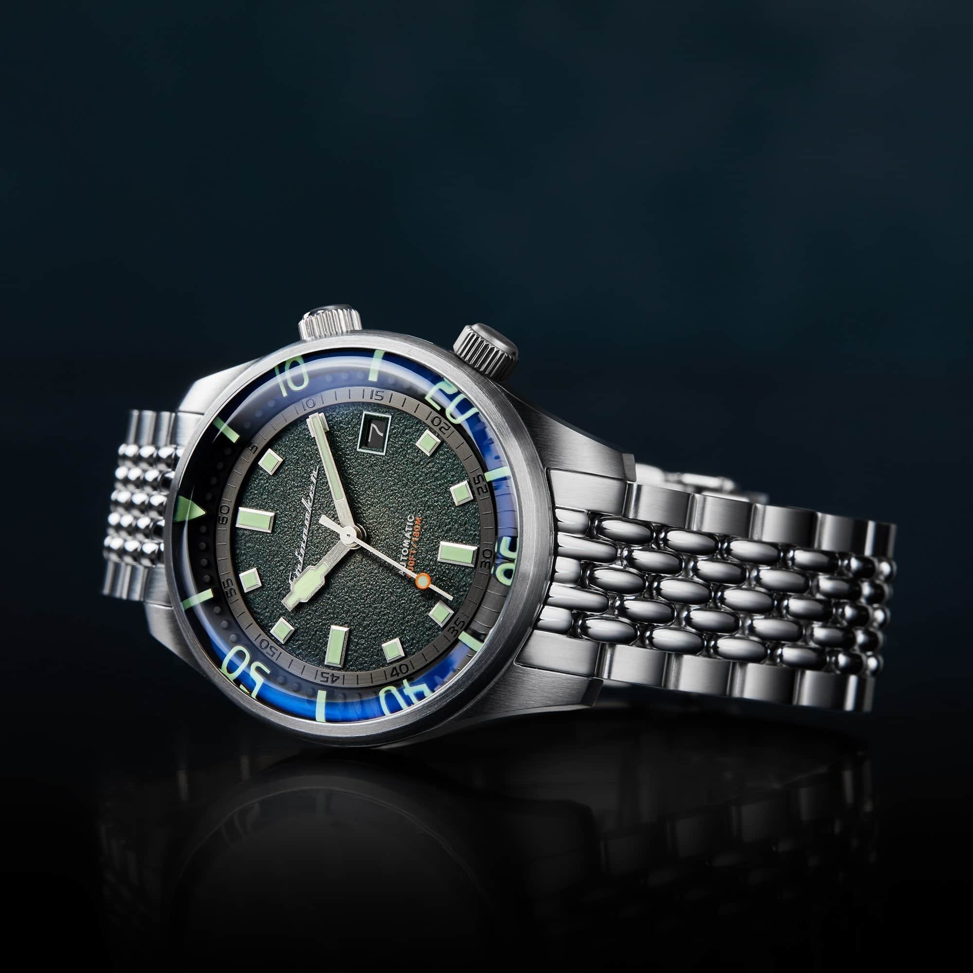 Spinnaker Watch Spinnaker Bradner Automatic Emerald Green