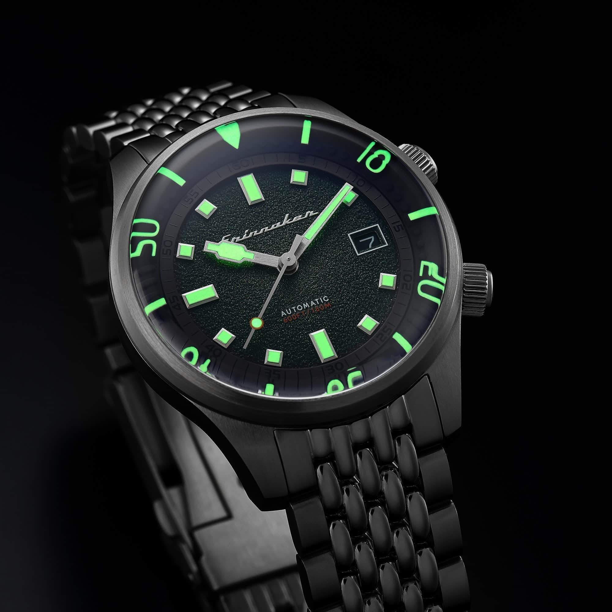 Spinnaker Watch Spinnaker Bradner Automatic Emerald Green
