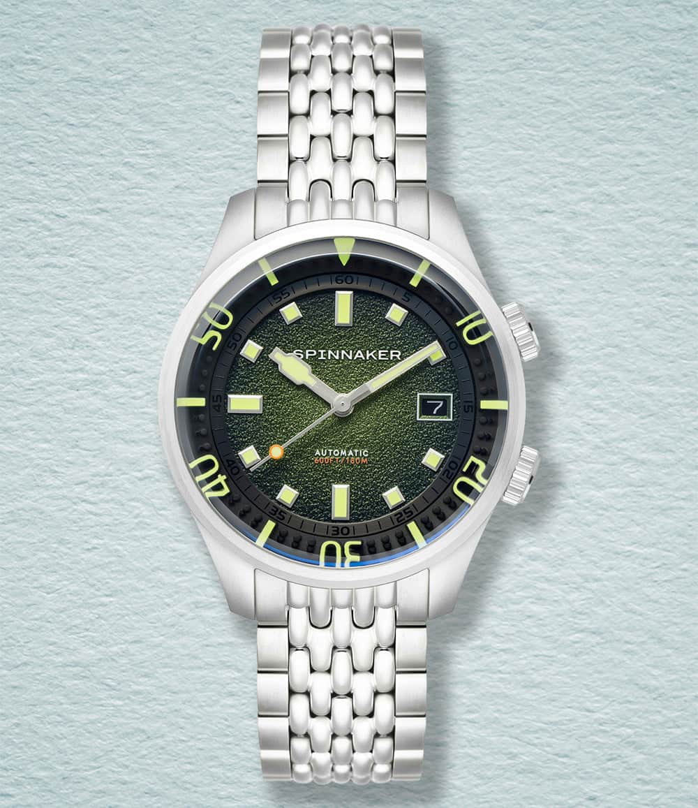 Spinnaker Bradner Automatic Emerald Green Watch – Windup Watch Shop