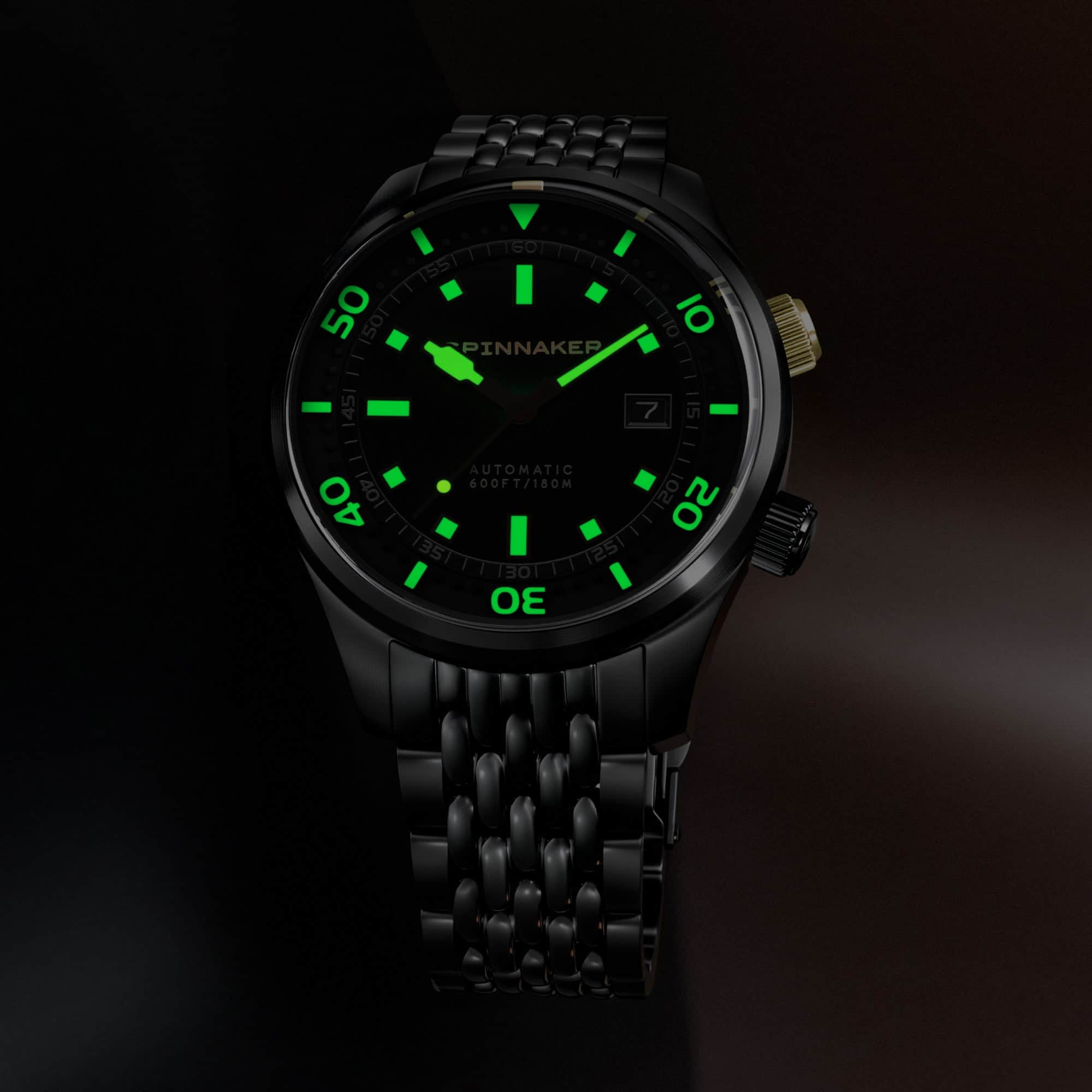 Spinnaker WATCHES Bradner Automatic Noir Radiance