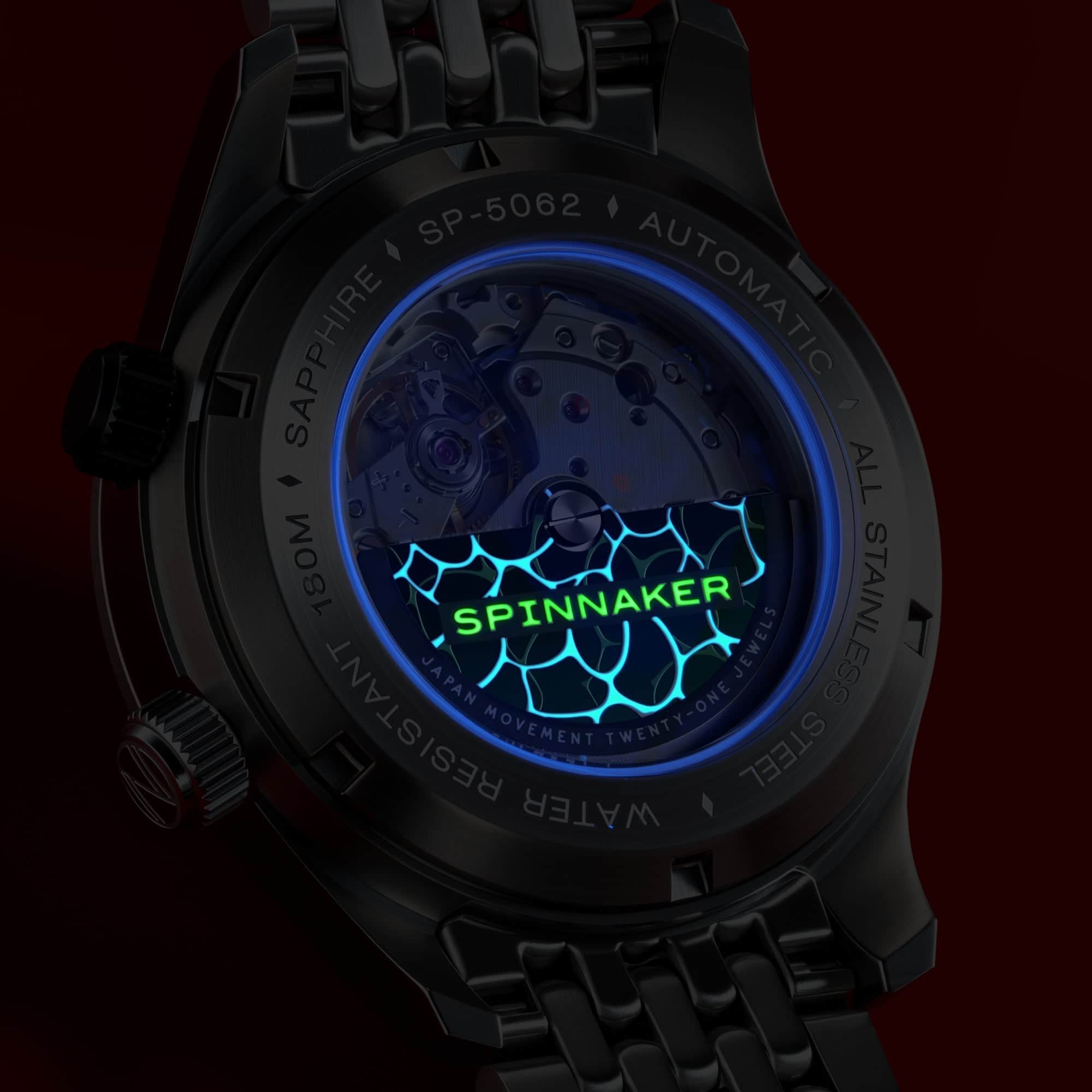 Spinnaker Watch Spinnaker Bradner Automatic Red Reef Watch