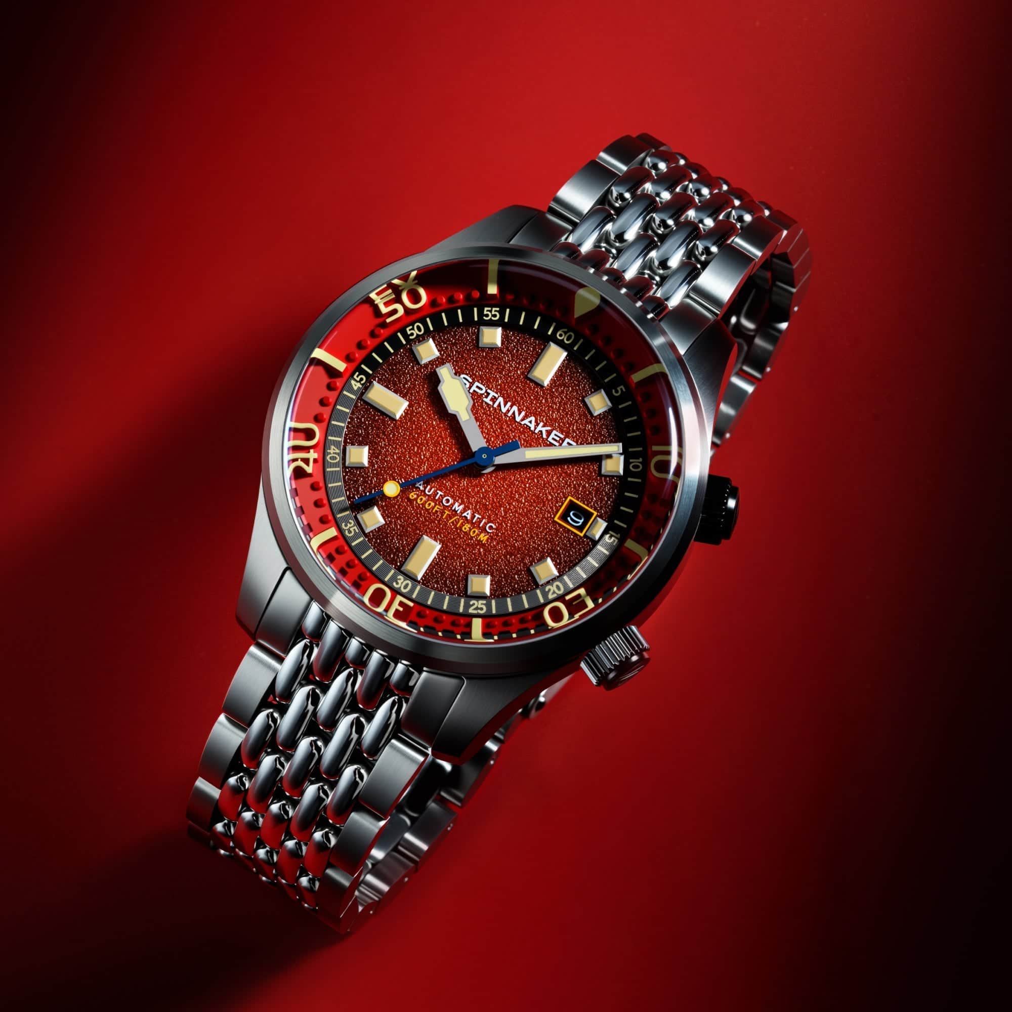 Spinnaker Watch Spinnaker Bradner Automatic Red Reef Watch
