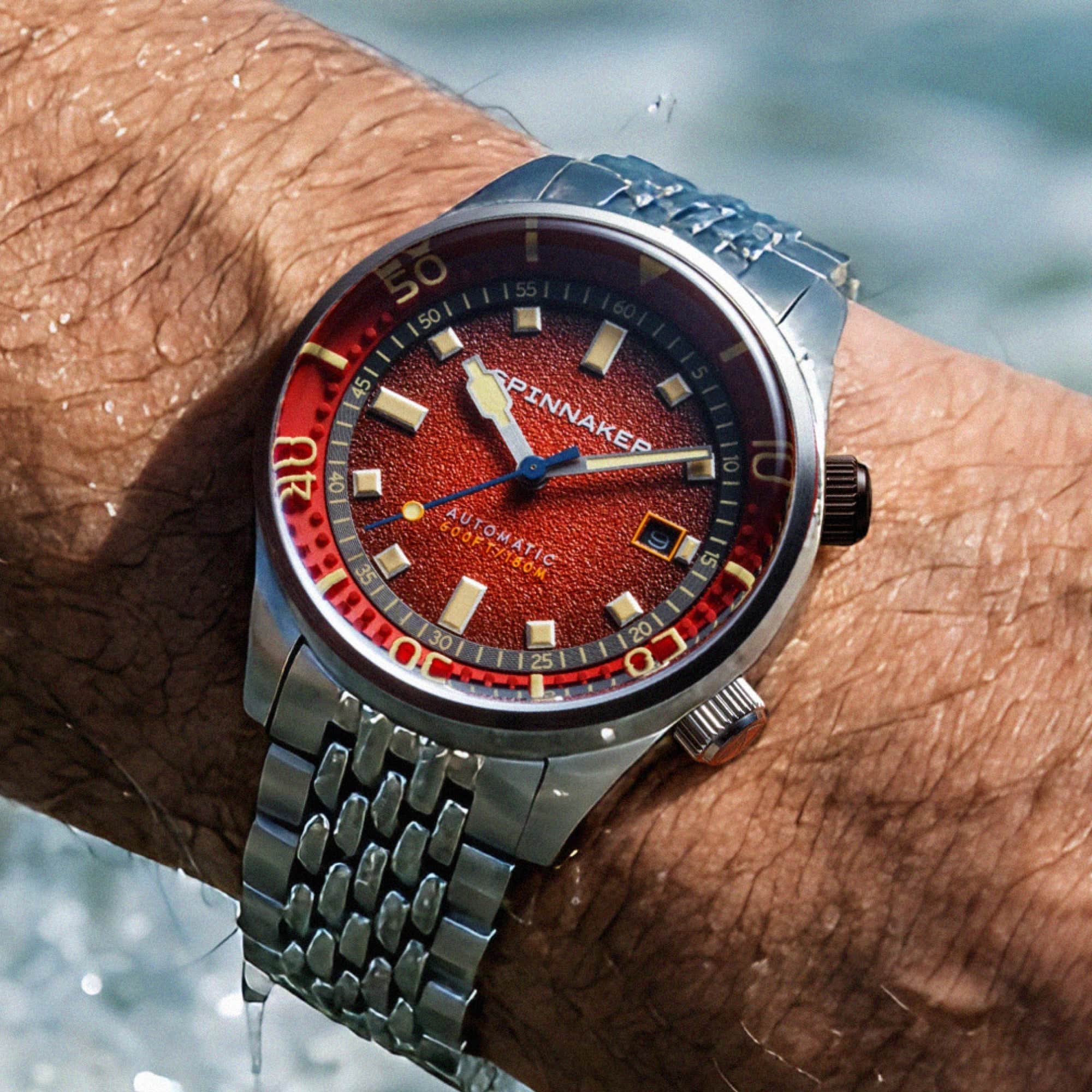 Spinnaker Watch Spinnaker Bradner Automatic Red Reef Watch