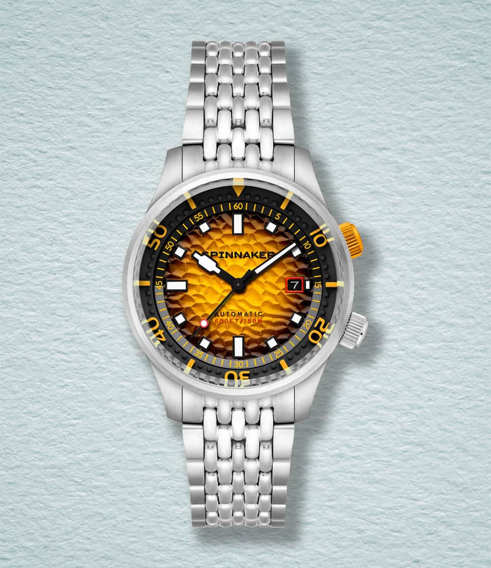 Spinnaker Watch Bradner Automatic Saffron Splash