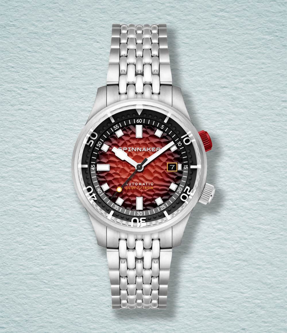 Spinnaker Watch Bradner Automatic Scarlet Horizon