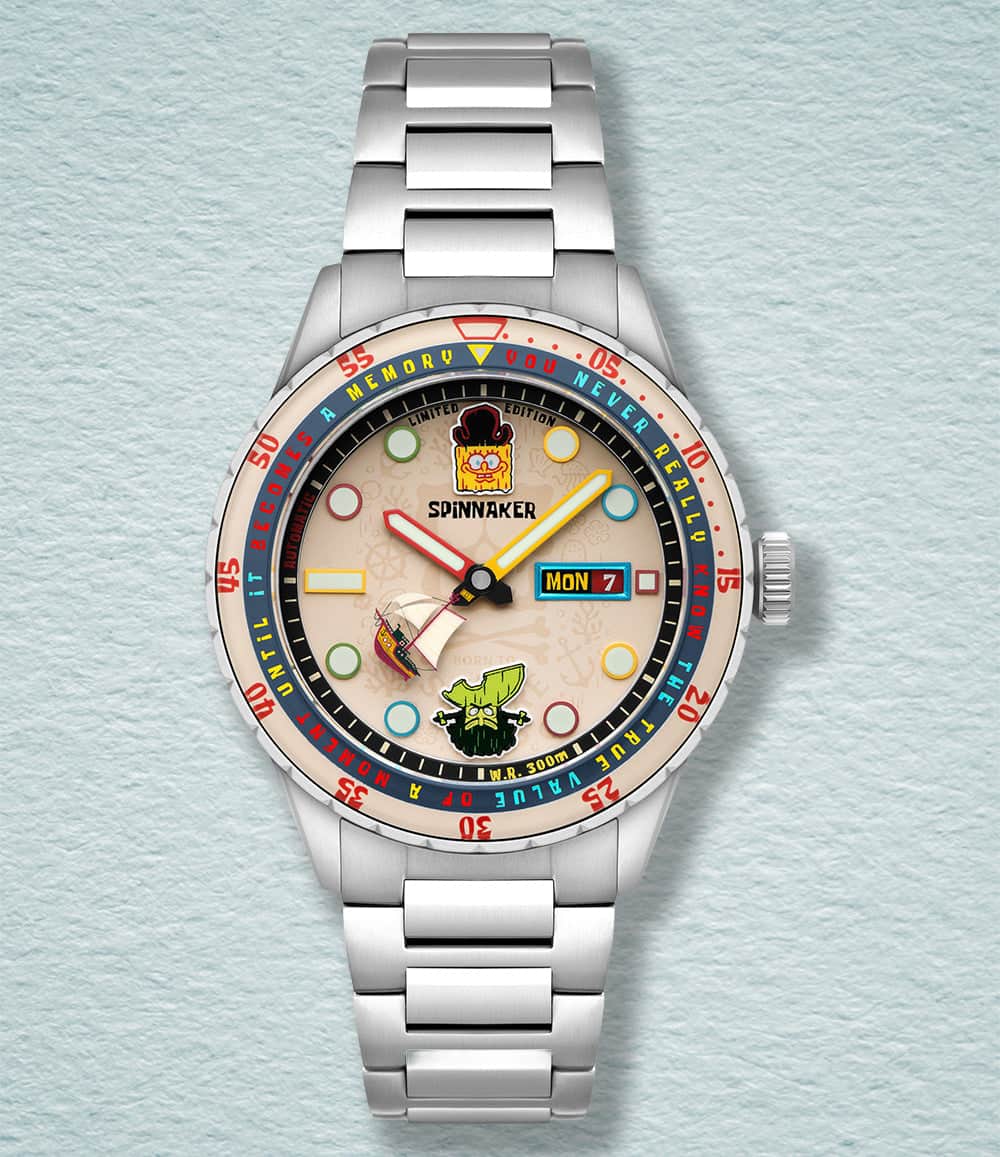 Spinnaker Watch Seafaring SpongeBob Hass Automatic SpongeBob: The Search for SquarePants Limited Edition