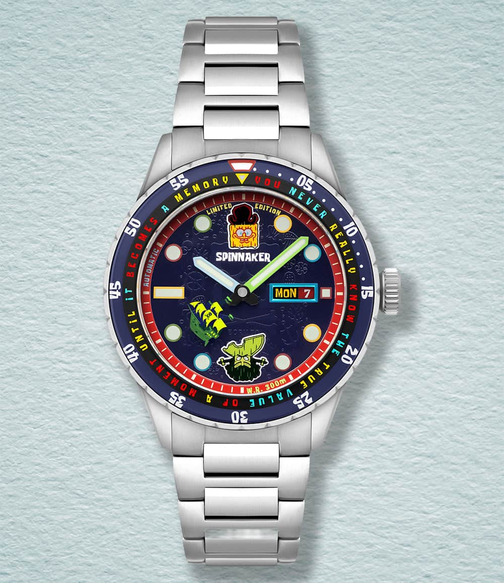 Spinnaker Watch Flying Dutchman Hass Automatic SpongeBob: The Search for SquarePants Limited Edition