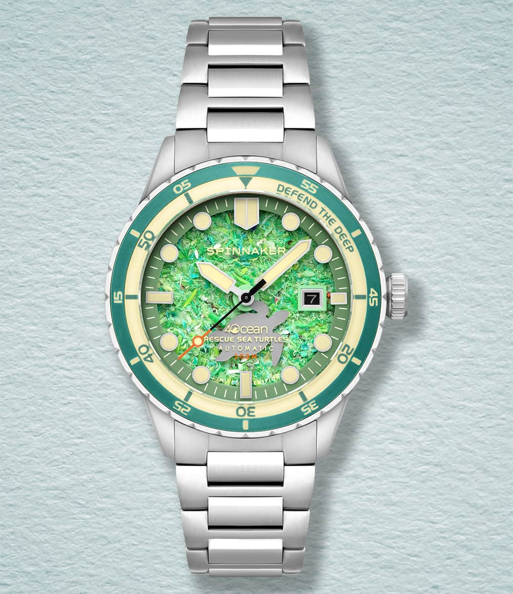 Spinnaker Watch Sea Turtles Spinnaker Hass Automatic x 4ocean Limited Edition Watch Collection