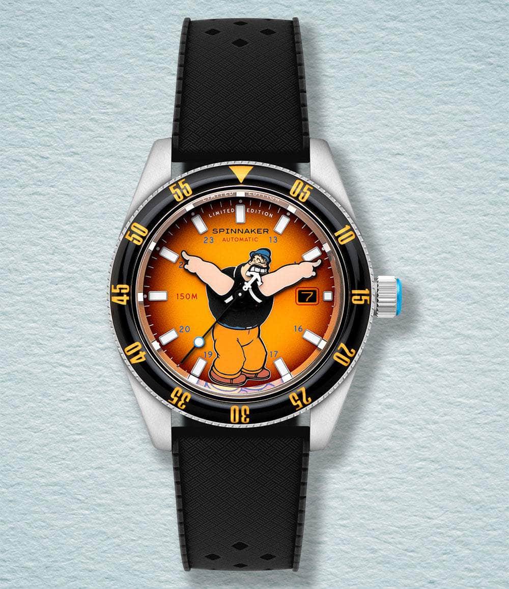 Spinnaker Watch Brutus Yellow (Preorder) Fleuss Automatic Popeye Bronemies Limited Edition (Preorder)
