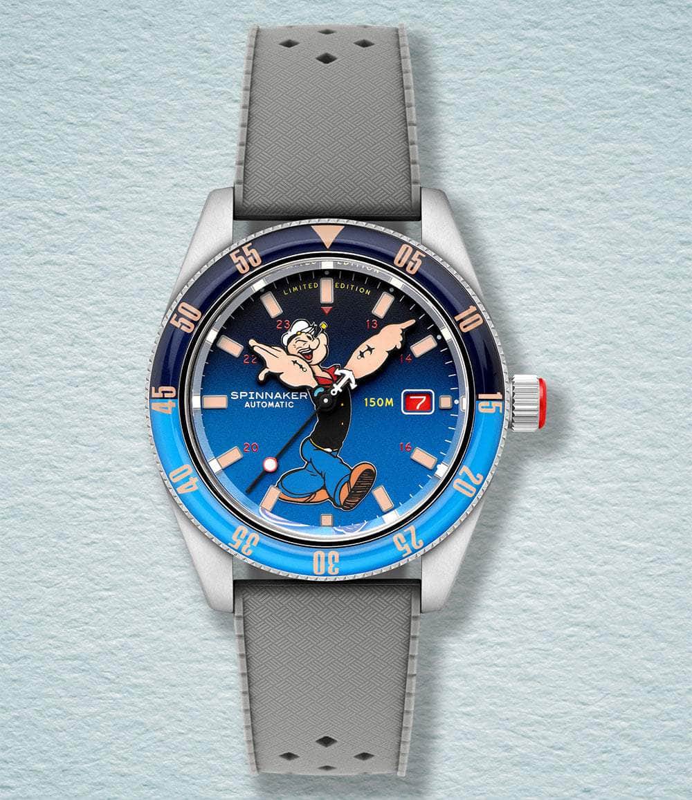 Spinnaker Watch Popeye Blue (Preorder) Fleuss Automatic Popeye Bronemies Limited Edition (Preorder)
