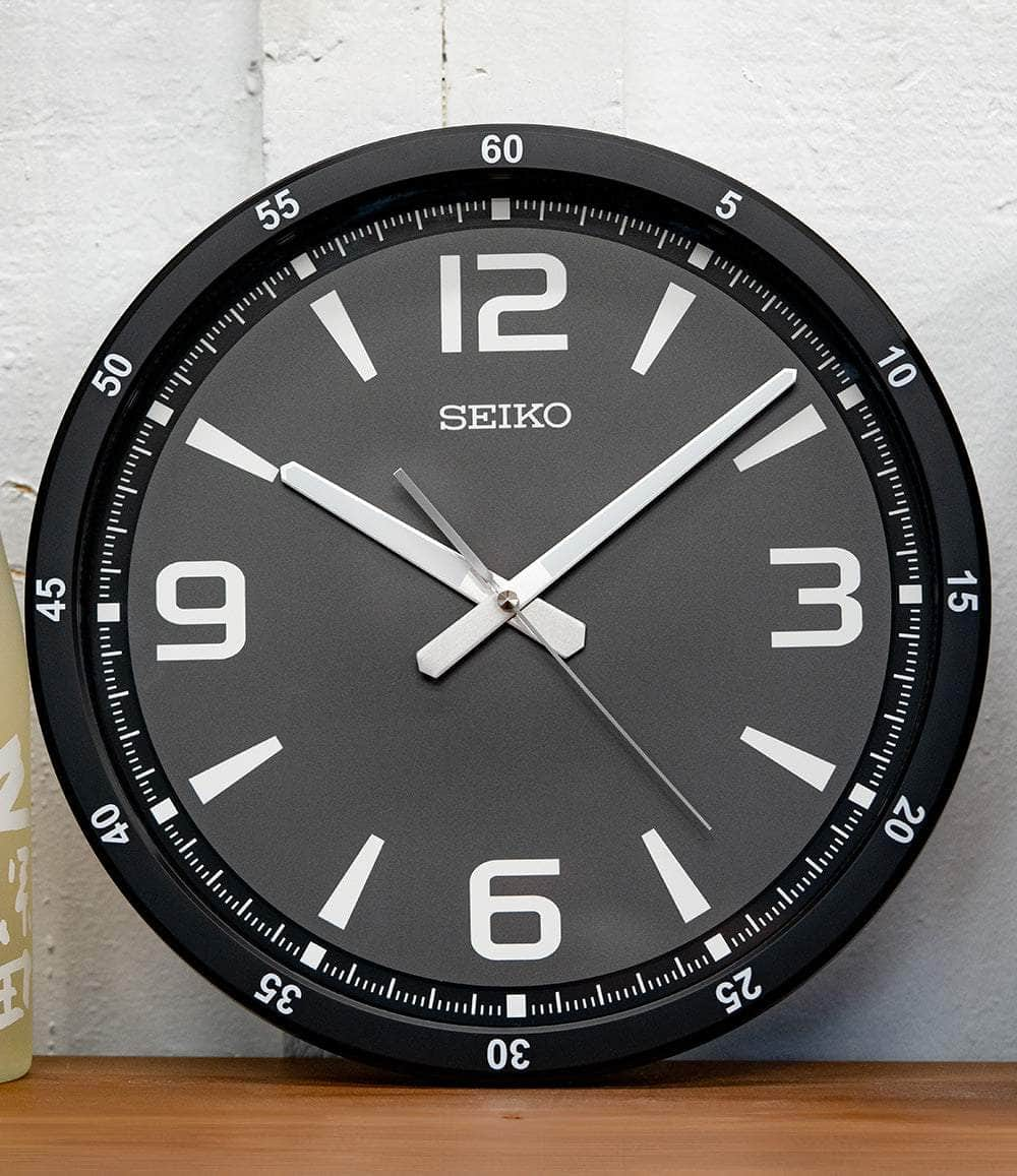 Seiko Clocks Clock Black 14