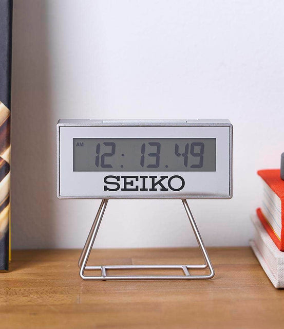 Seiko Clock Olympia Silver LE Victory Alarm Clock