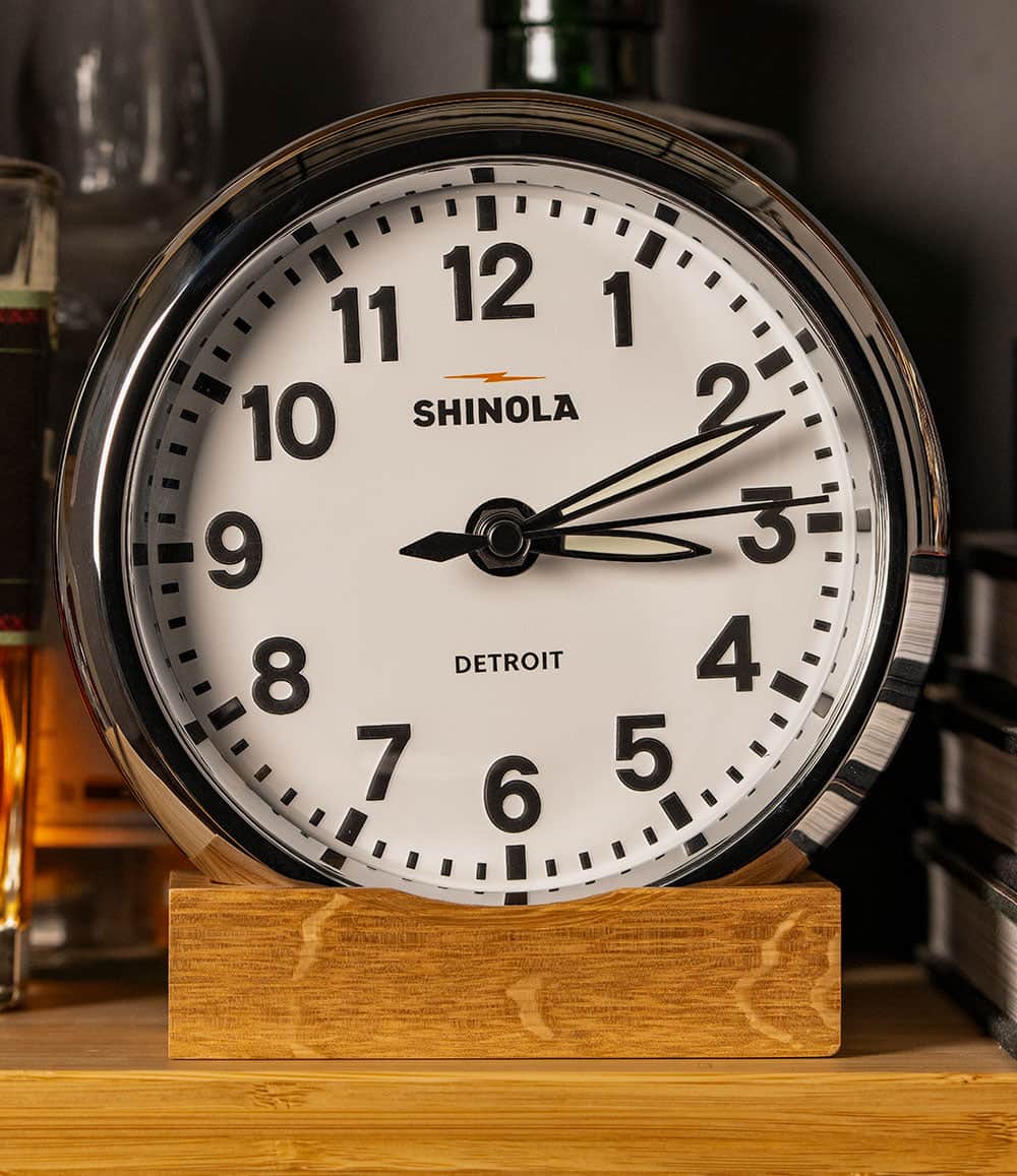 Shinola Clock White Shinola 6