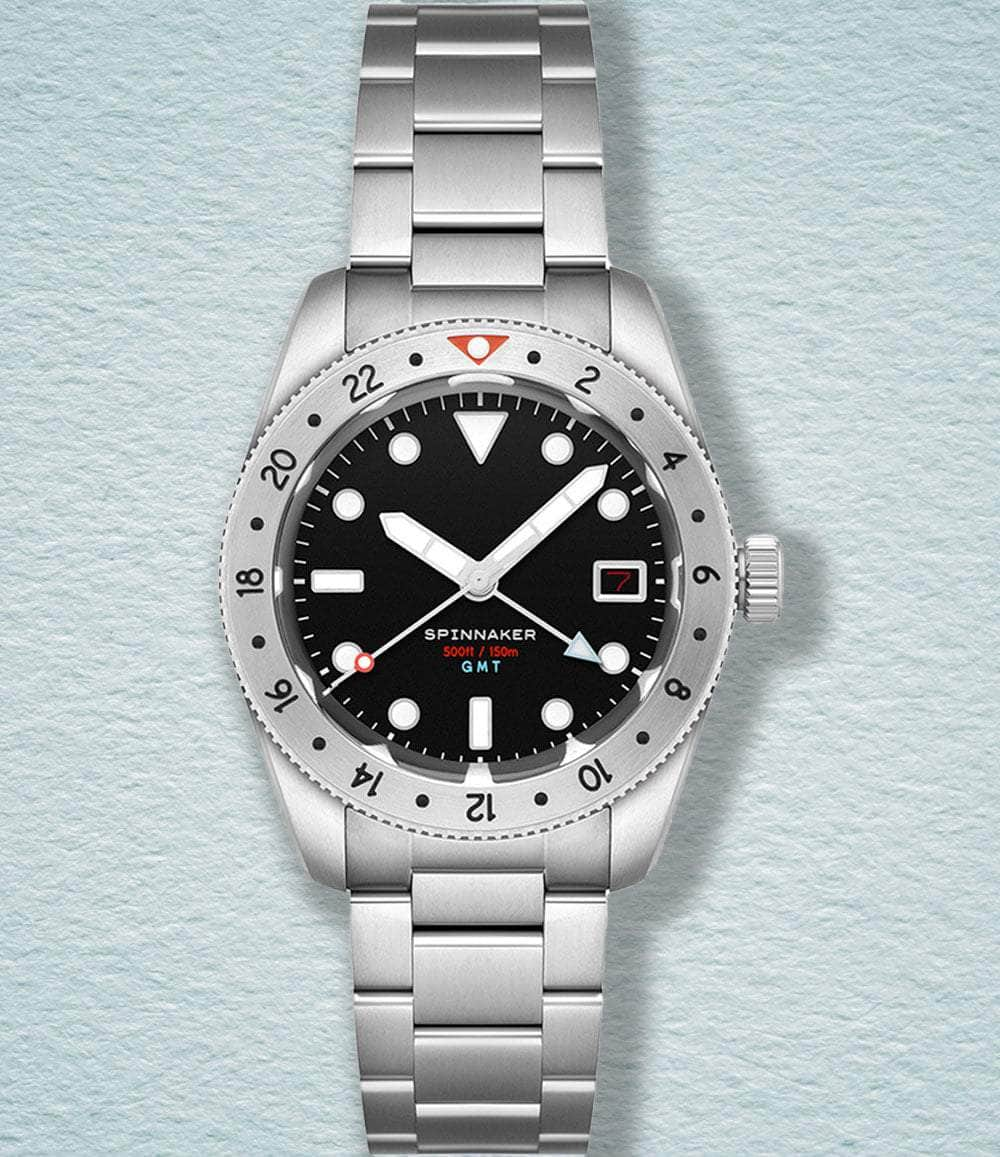 Spinnaker Watch Black Croft 3912 GMT Limited Edition