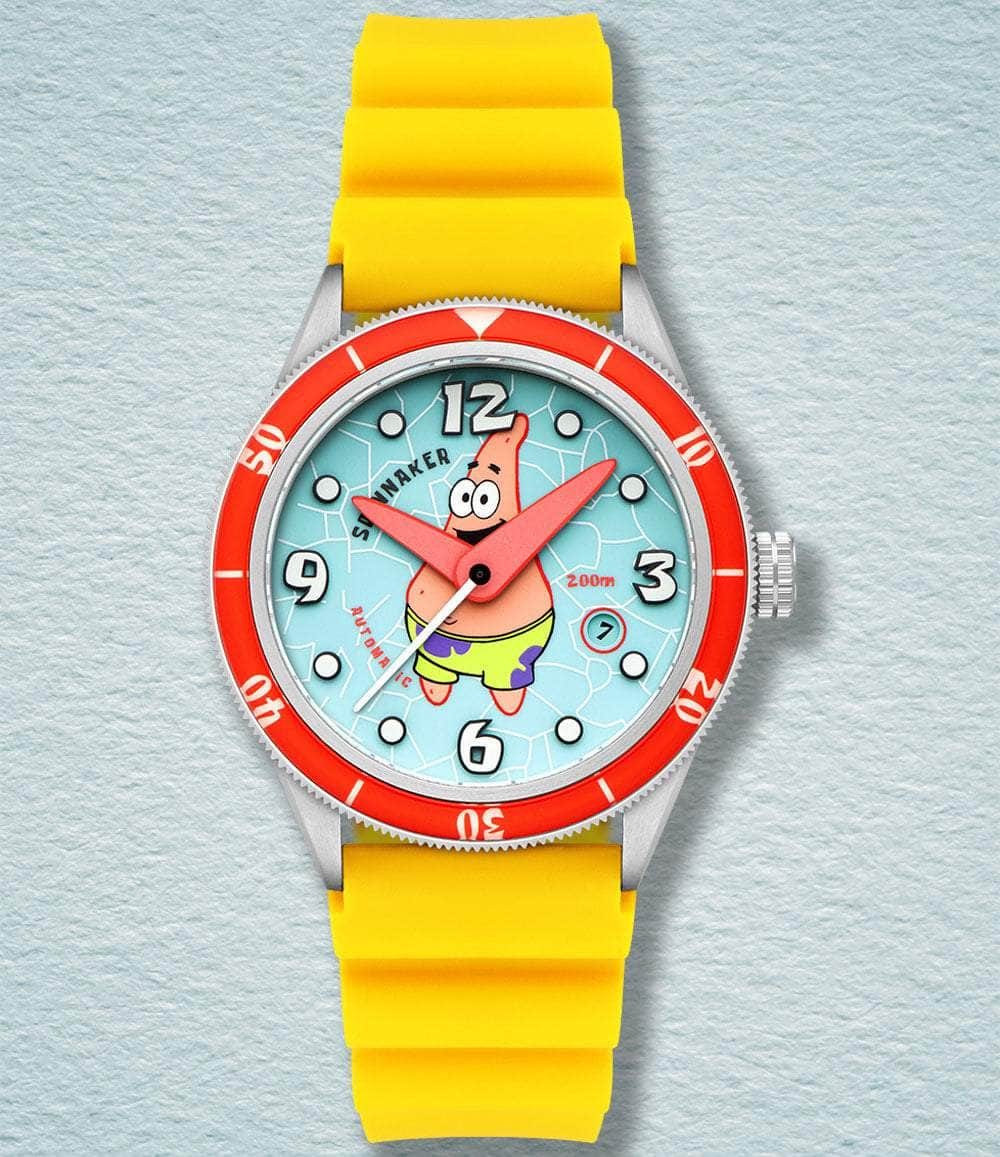 Spinnaker Watch Patrick O'Clock Cahill Automatic SpongeBob SquarePants Timekeeper Limited Edition