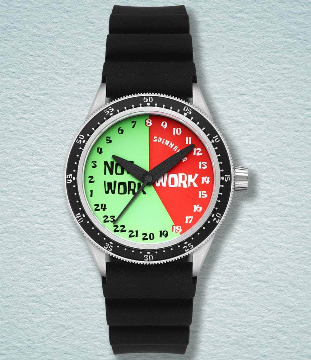 Spinnaker Watch Work No Work Cahill Automatic SpongeBob SquarePants Timekeeper Limited Edition