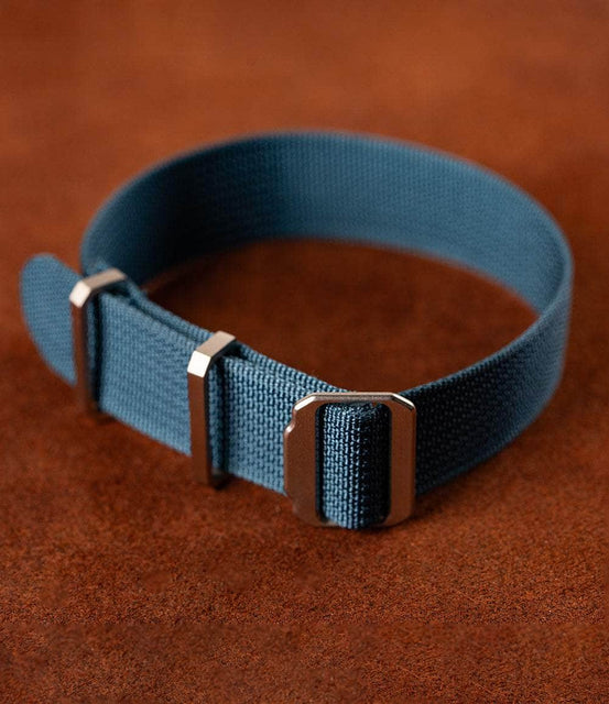 Spring Made Strap Pacific / 20mm Ribbed Mesa