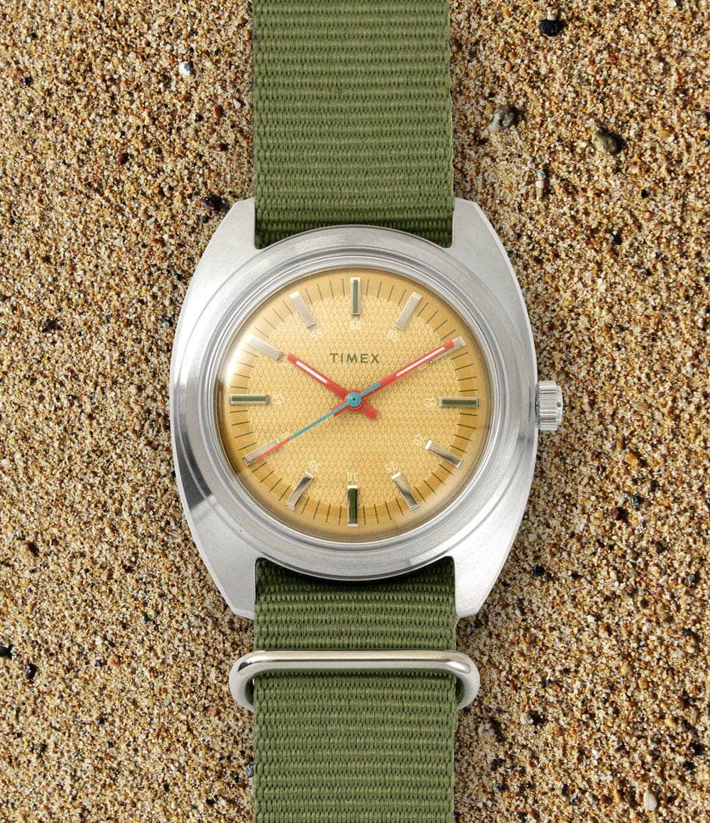 Timex Watch Sunflower Timex x Worn & Wound WW75 V3 Limited Edition