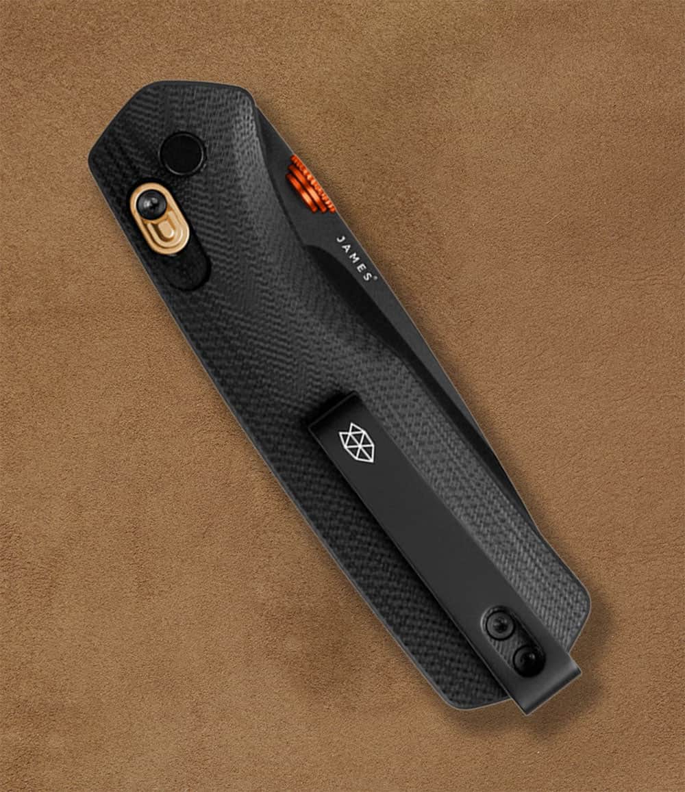 The James Brand EDC Black + Fire The Carter